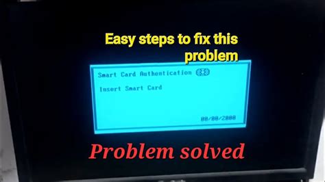 the smart card could not be used|smart card authentication error.